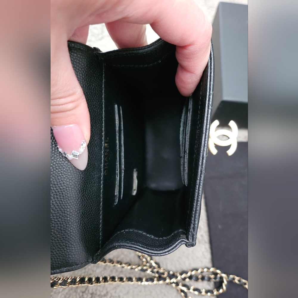 Chanel Golden Class Wallet on Chain Phone Holder Bag - Picture 6 of 13